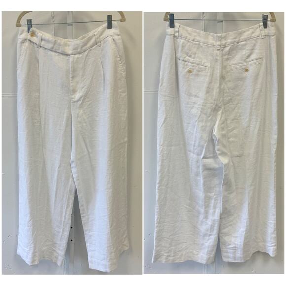 NWT Madewell The Harlow Wide-Leg Jean: Airy Denim Edition Sz12 White NL450 - Picture 2 of 13